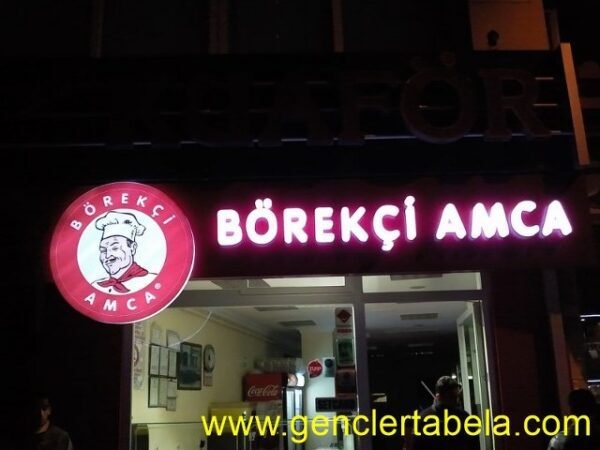 Börek Salonu Tabelası