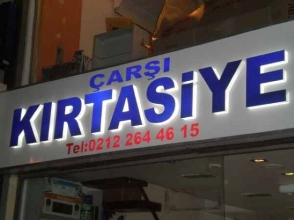Kırtasiye Tabelası