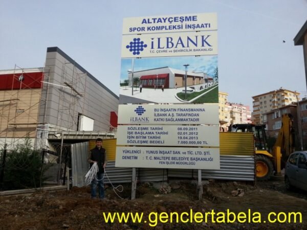 İnşaat Tabelası 10