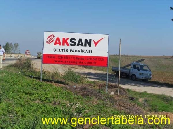 İnşaat Tabelası 12
