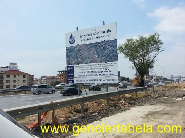İnşaat Tabelası 14