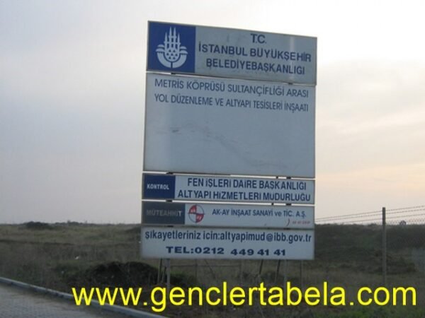 İnşaat Tabelası 06